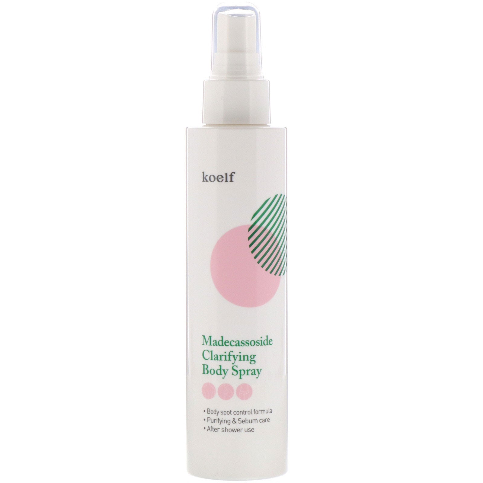 Koelf, Madecassoside Clarifying Body Spray, 5.07 fl oz (150 ml)