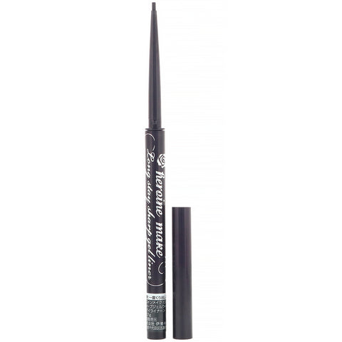 KissMe, Heroine Make, Long Stay Sharp Gel Liner, Super Waterproof, #01 Super Black, 0.002 oz (0.07 g)