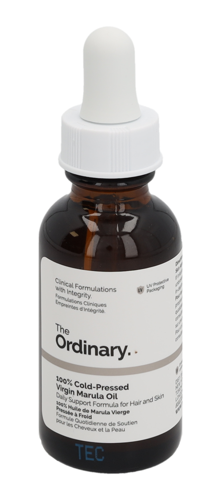 Den almindelige 100% koldpressede jomfru marulaolie 30 ml