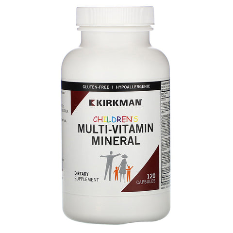 Kirkman Labs, Children's Multi-Vitamin Mineral, 120 Capsules