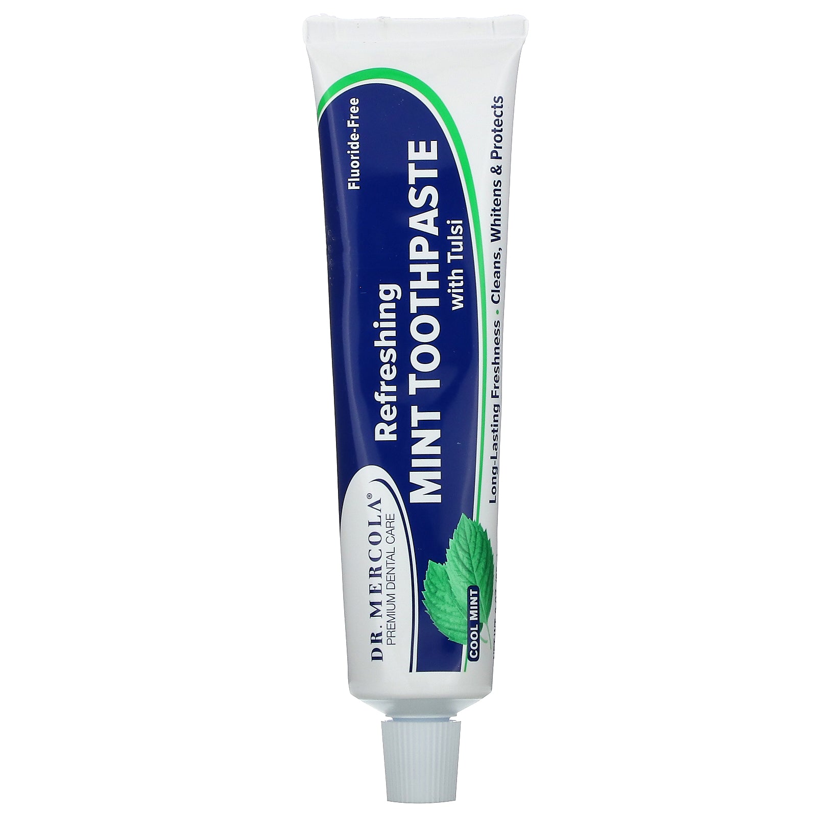 Dr. Mercola, Refreshing Toothpaste with Tulsi, Cool Mint, 3 oz (85 g)