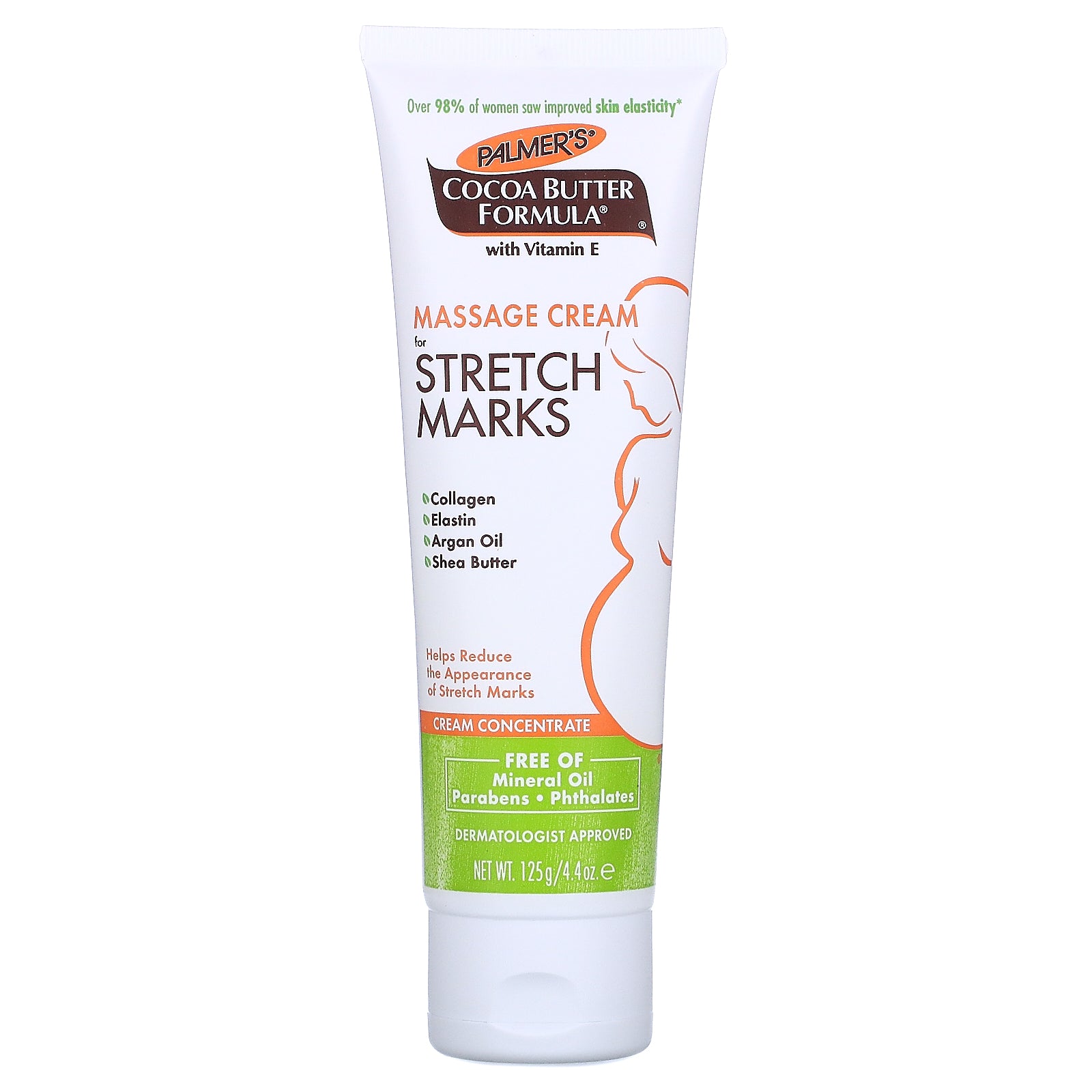 Palmer's, Cocoa Butter Formula, Massage Cream for Stretch Marks, 4.4 oz (125 g)