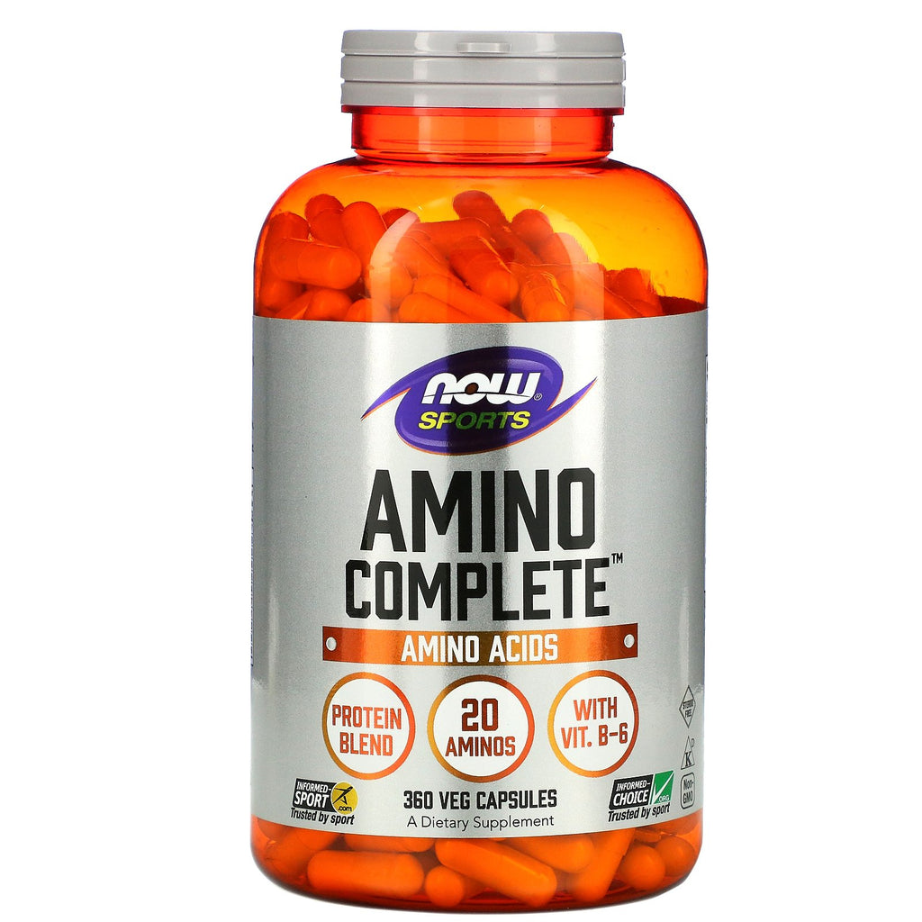 Now Foods, Sports, Amino Complete, 360 Veg Capsules