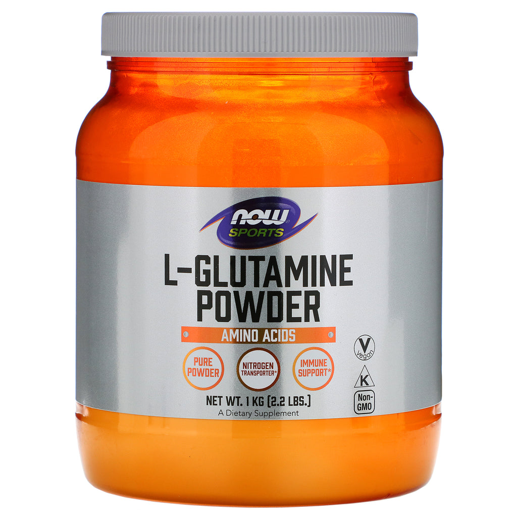 Now Foods, Sports, L-Glutamine Powder, 2.2 lbs (1 kg)