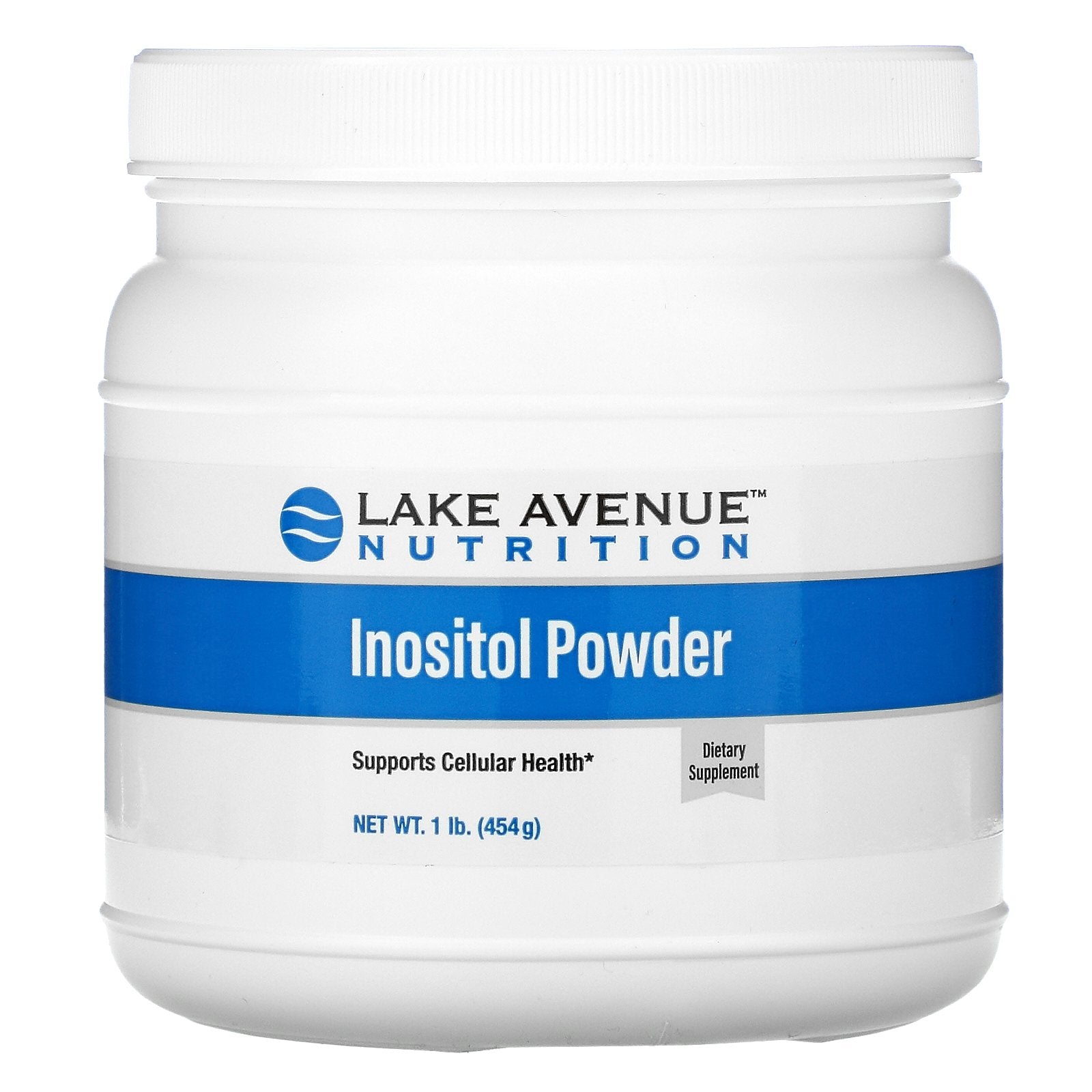 Lake Avenue Nutrition, Inositol Powder, Unflavored, 16 oz (454 g)