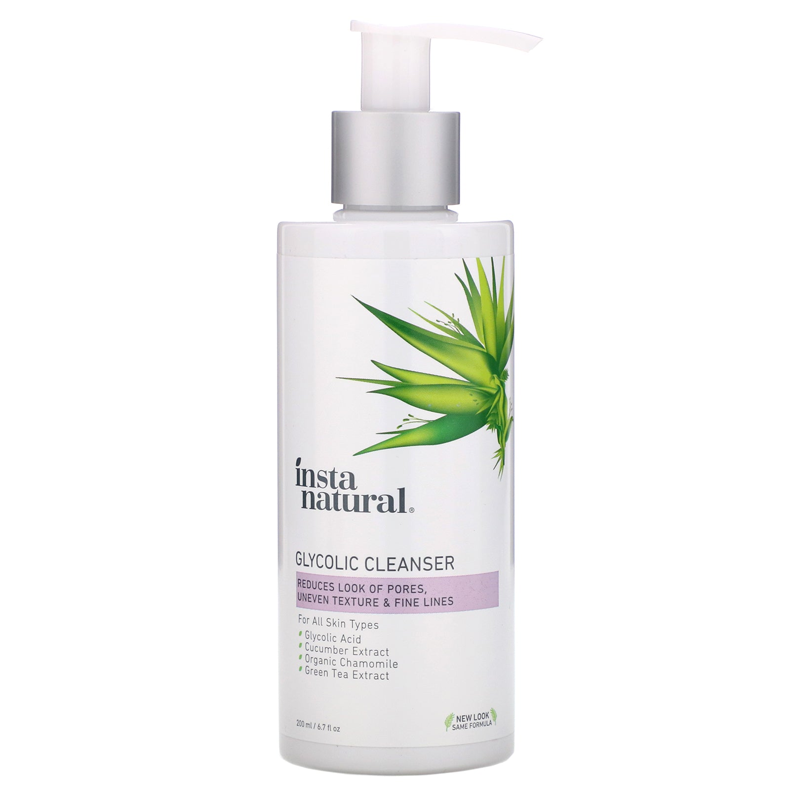 InstaNatural, Glycolic Cleanser, 6.7 fl oz (200 ml)