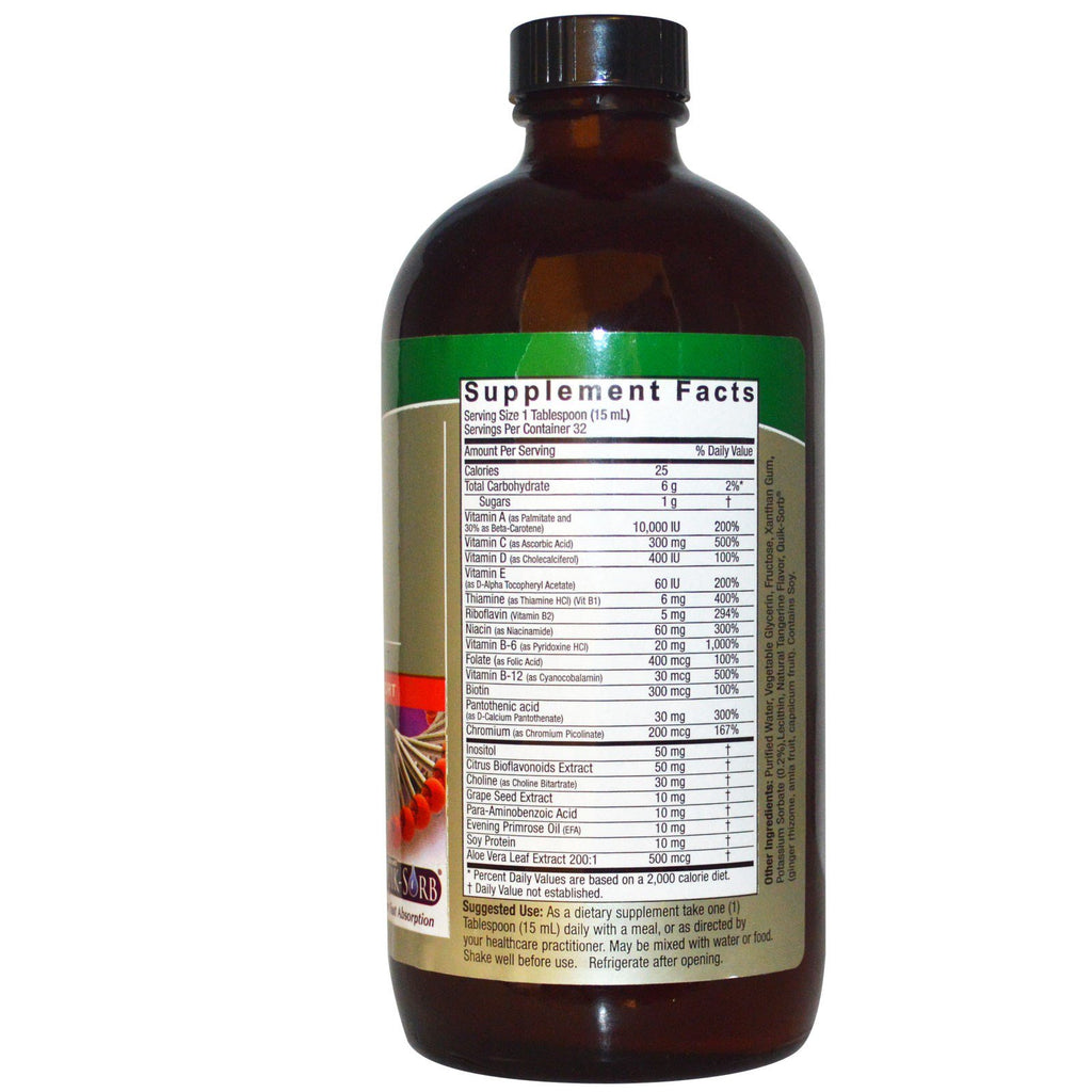 Nature's Answer, Liquid Multiple Vitamins, 16 fl oz (480 ml)