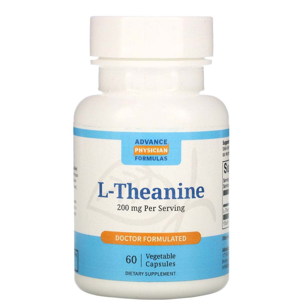 Advance Physician Formulas, L-Theanine, 200 mg, 60 Vegetable Capsules