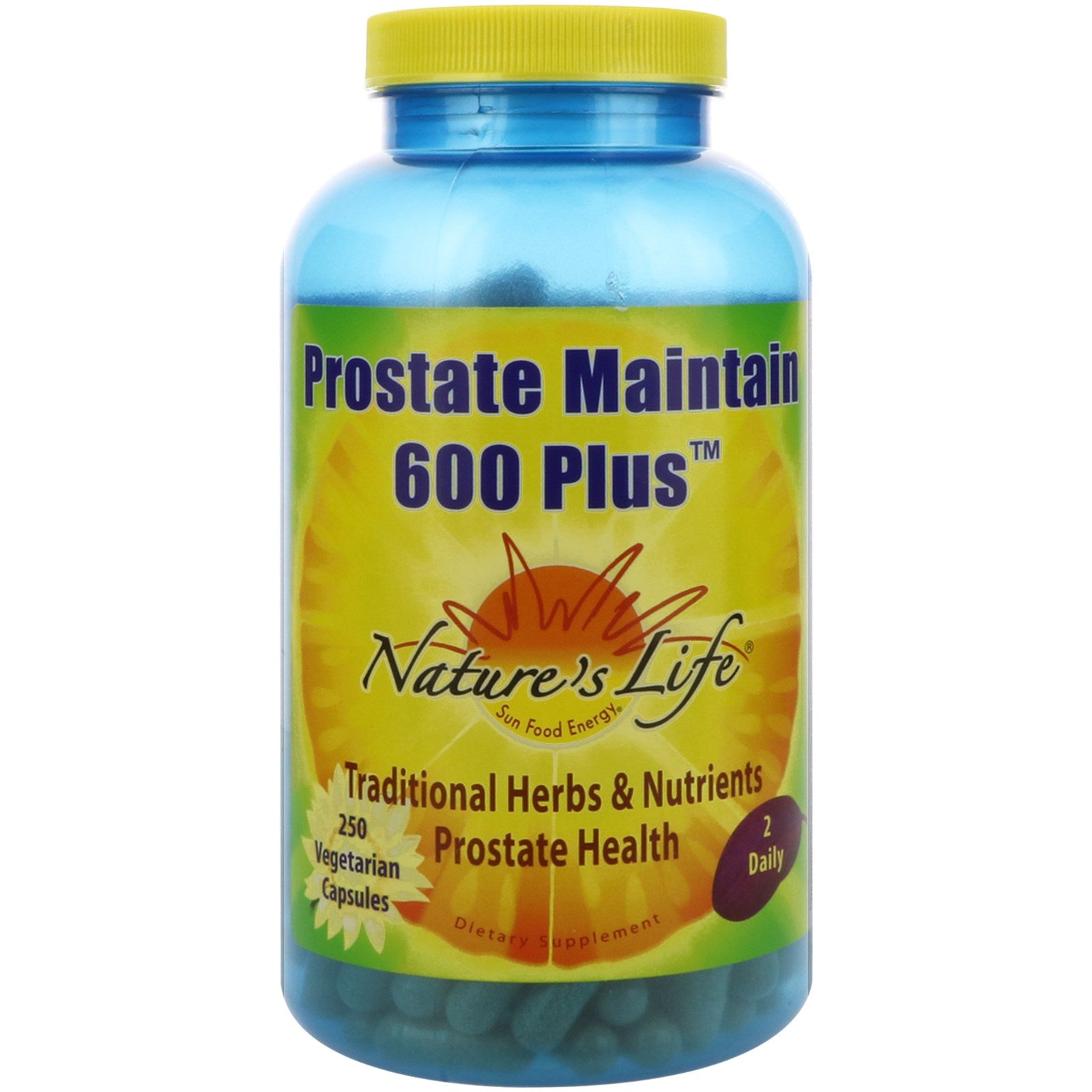 Nature's Life, Prostate Maintain  600 Plus, 250 Vegetarian Capsules