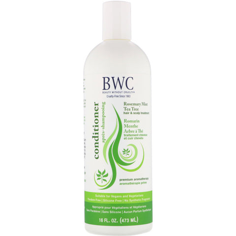 Beauty Without Cruelty, Conditioner, Rosemary Mint Tea Tree, 16 fl oz (473 ml)