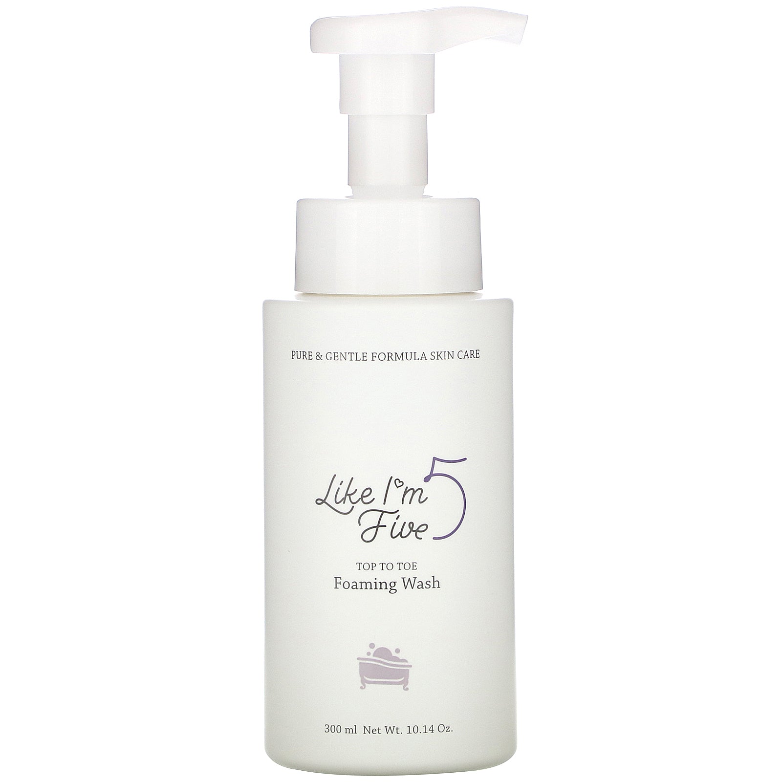 Like I'm Five, Top To Toe Foaming Wash, 10.14 oz (300 ml)