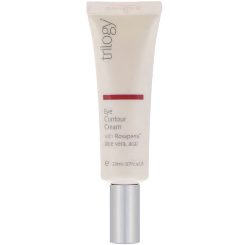 Trilogy, Eye Contour Cream, .67 fl oz (20 ml)