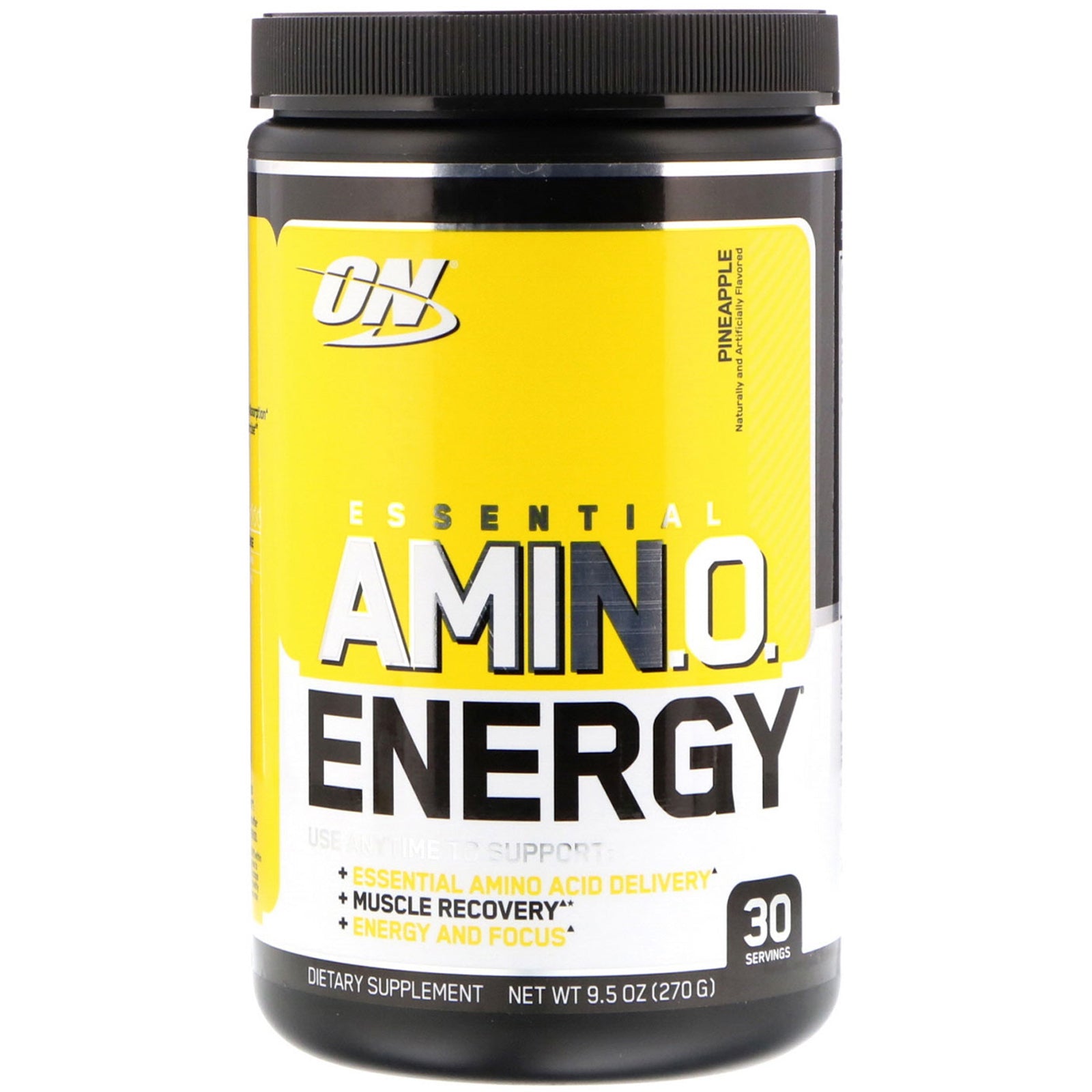 Optimum Nutrition, ESSENTIAL AMIN.O. ENERGY, Pineapple, 9.5 oz (270 g)