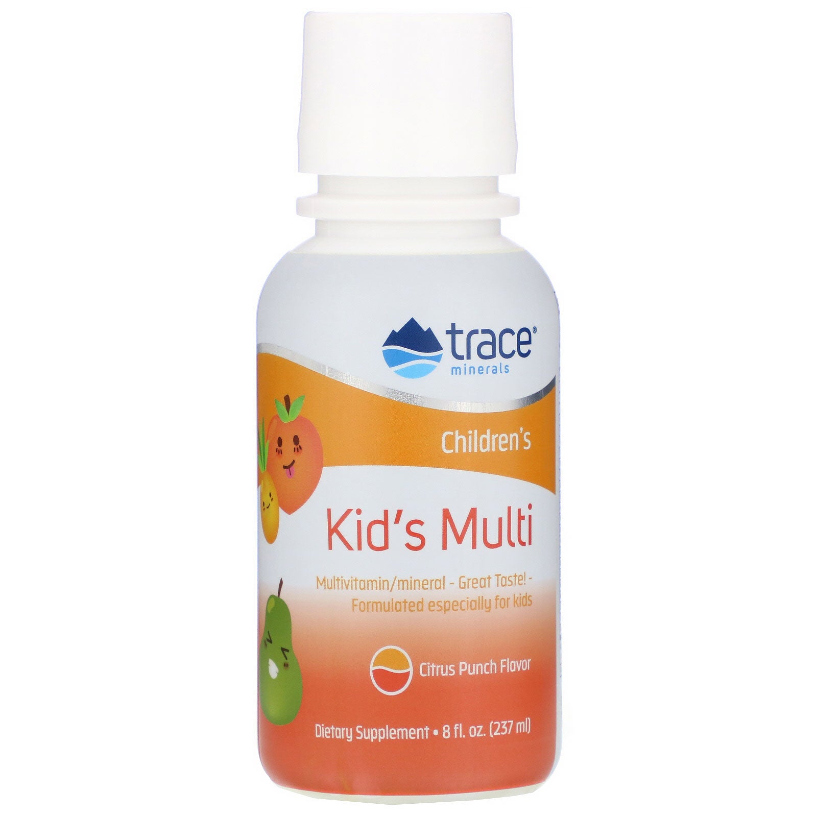 Trace Minerals Research, Kid's Multi, Citrus Punch Flavor, 8 fl oz (237 ml)