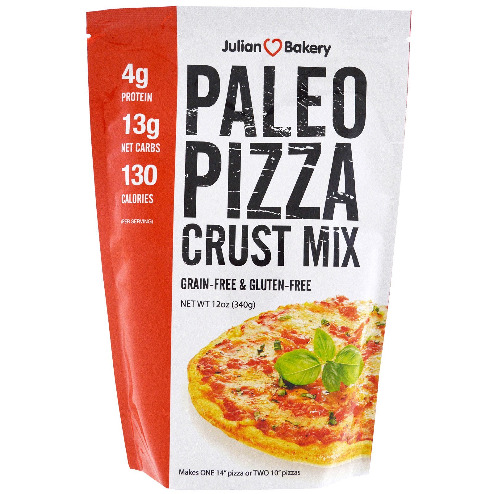 Julian Bakery, Paleo Pizza Crust Mix, 12 oz (340 g)