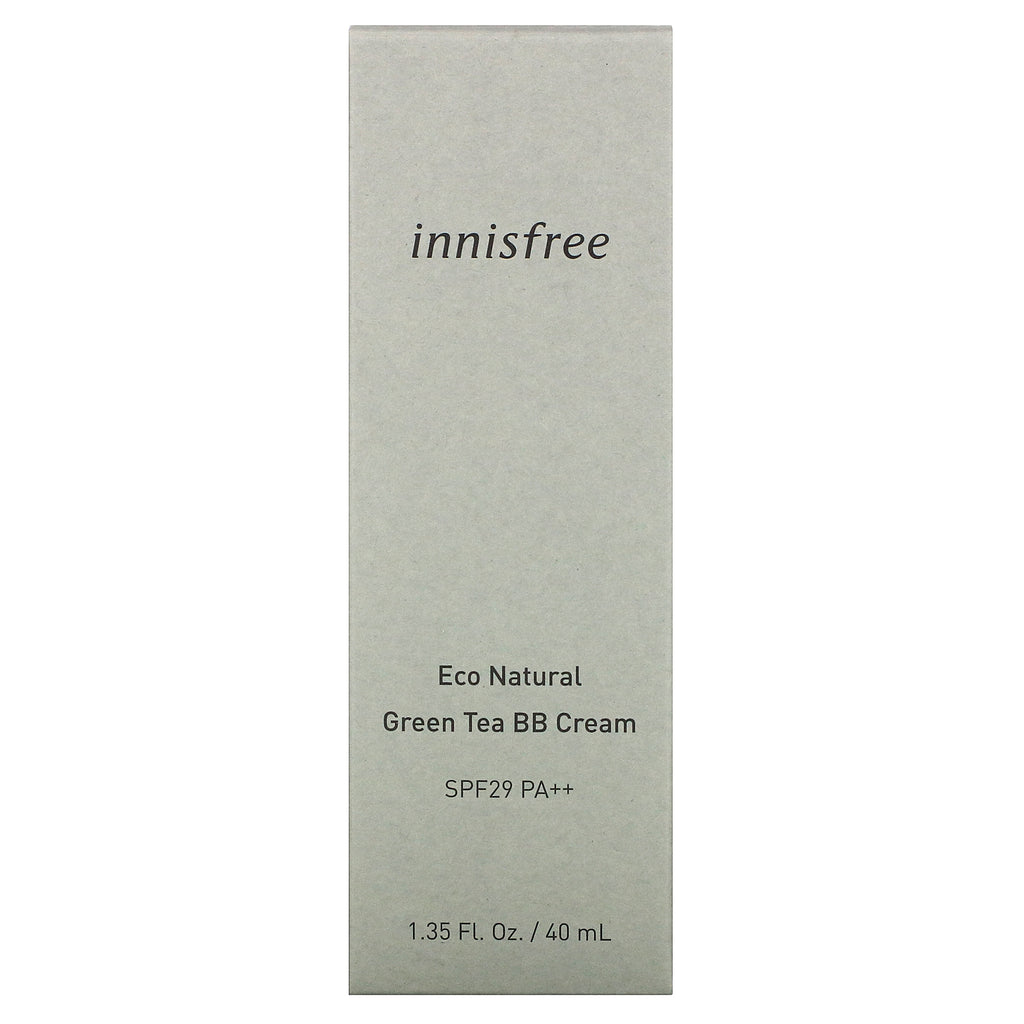 Innisfree, Eco Natural Green Tea BB Cream, SPF 29 PA++, 1.35 fl. oz. (40 ml)