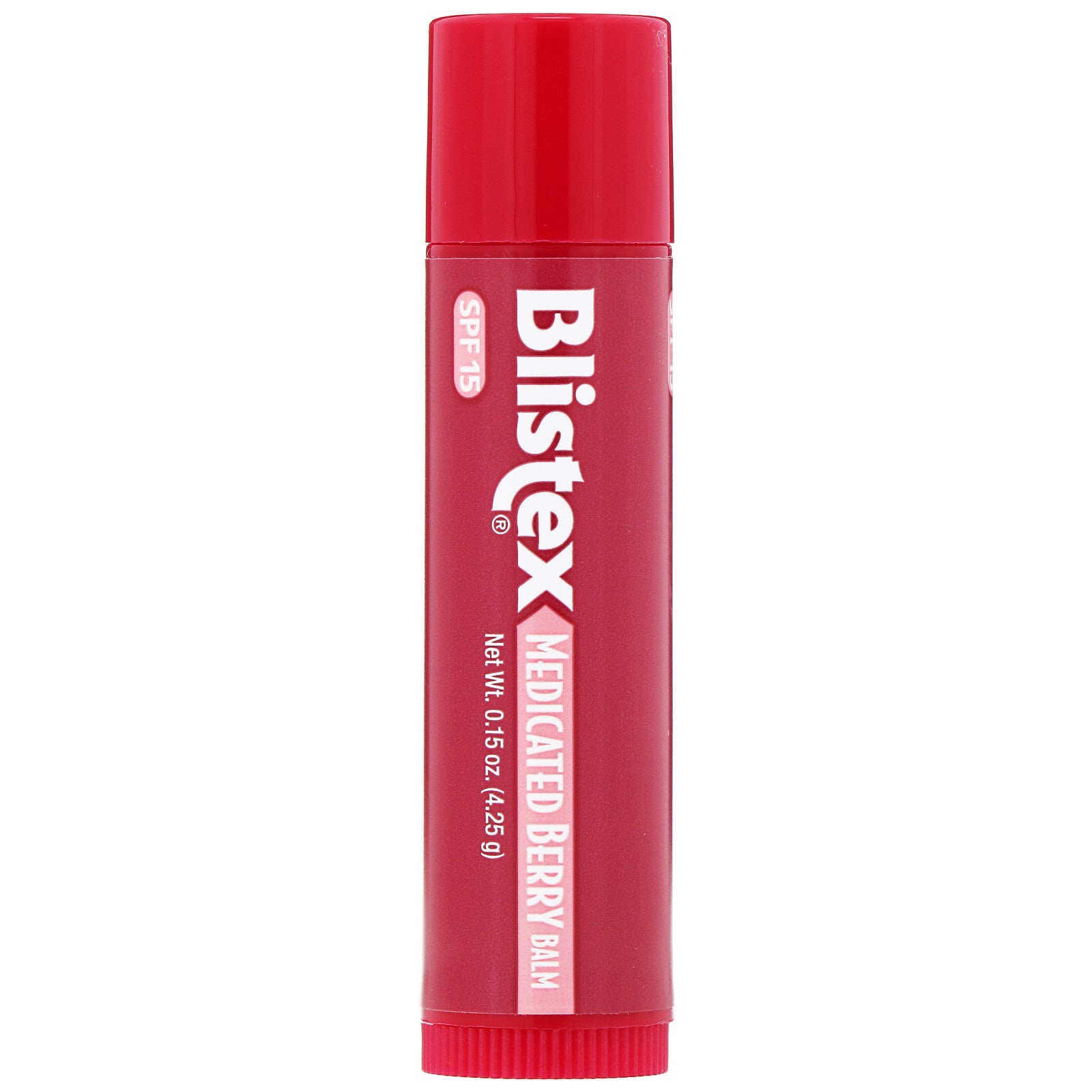 Blistex, Lip Protectant/Sunscreen, SPF 15, Medicated Berry Balm, .15 oz (4.25 g)