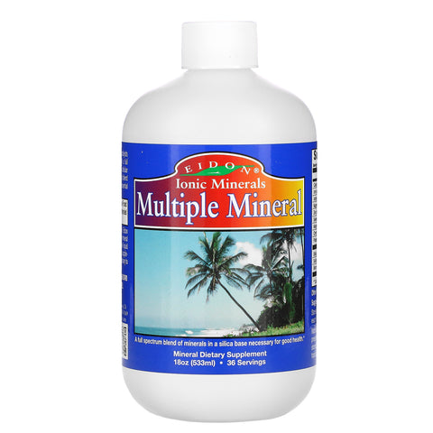 Eidon Mineral Supplements, Multiple Mineral, 18 oz (533 ml)