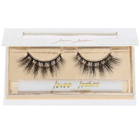 Lavaa Lashes, Devilish, 3D Mink False Eyelashes, 1 Pair