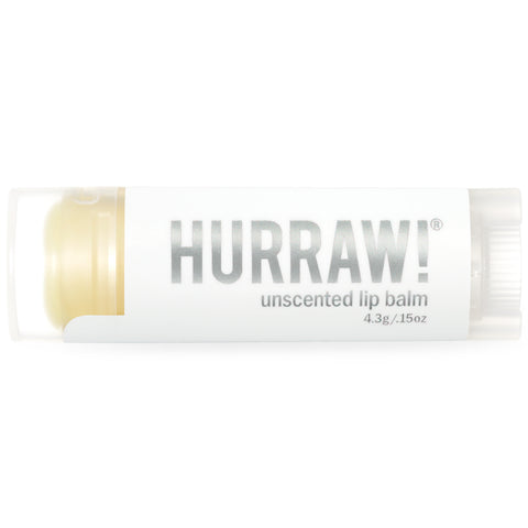 Hurraw! Balm, Lip Balm, Unscented, .15 oz (4.3 g)