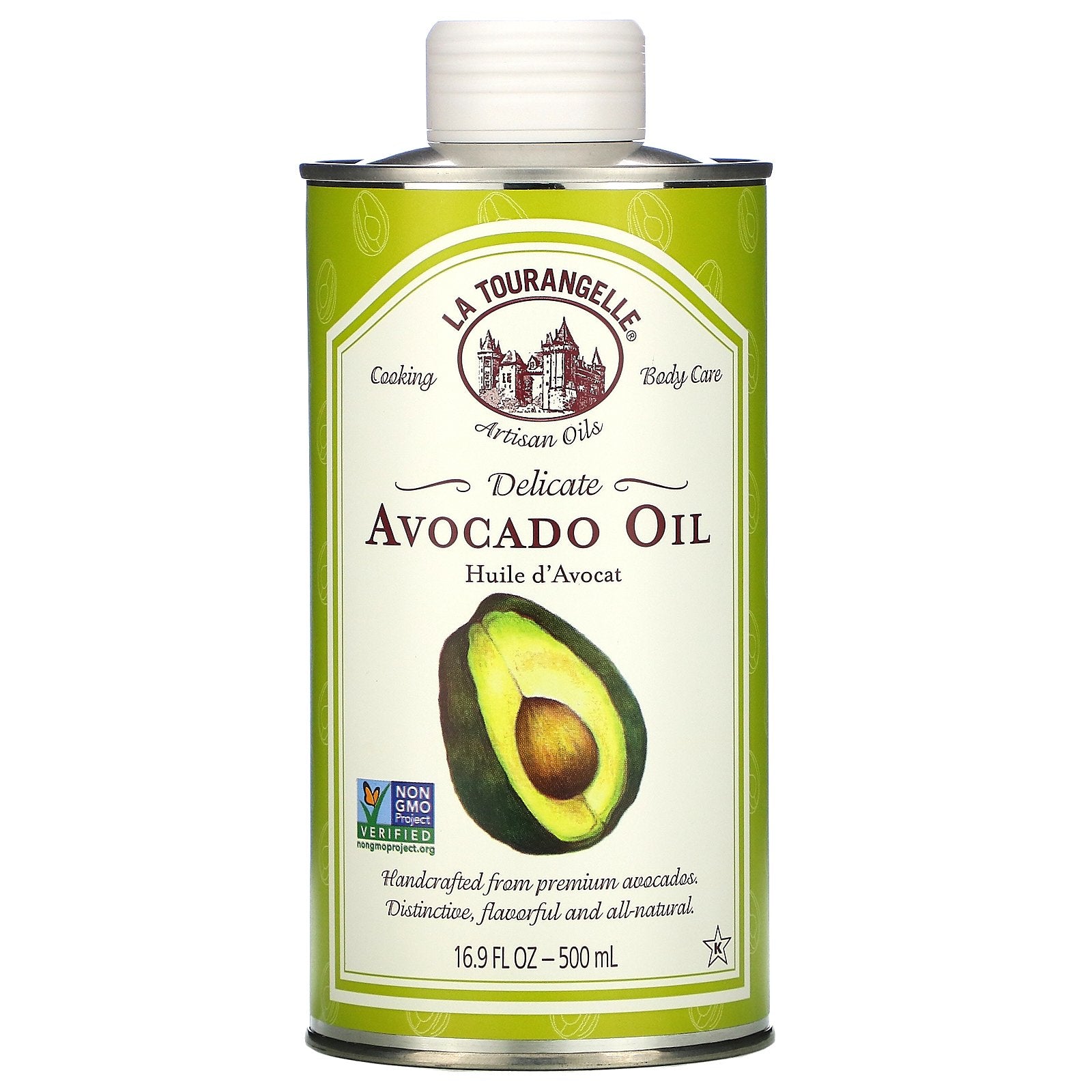 La Tourangelle, Delicate Avocado Oil, 16.9 fl oz (500 ml)