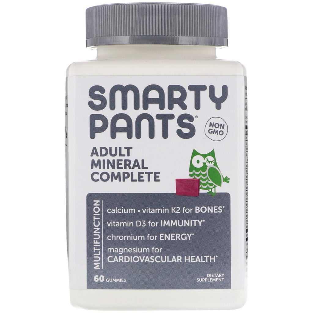 SmartyPants, Adult Mineral Complete, 60 Chews