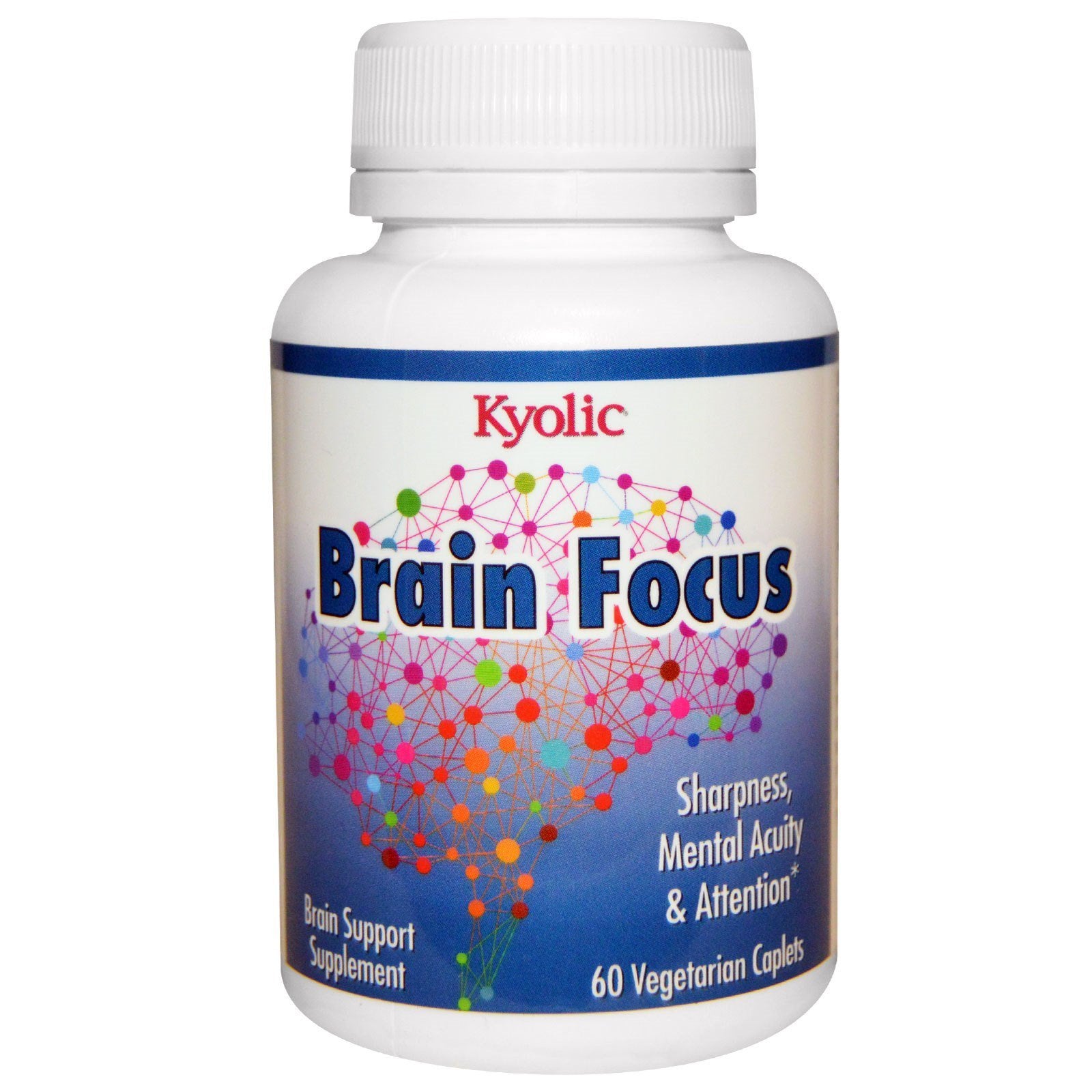 Kyolic, Brain Focus, 60 Vegetarian Caplets