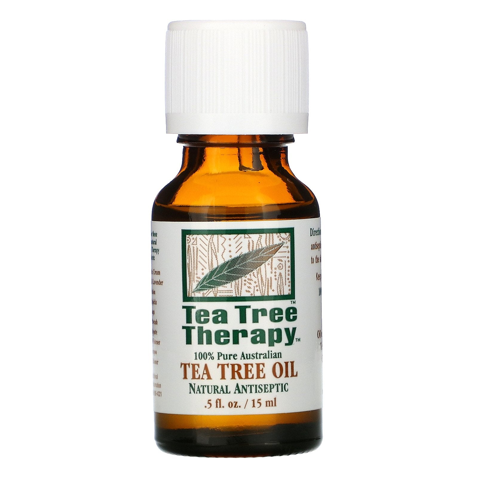 Tea Tree Therapy, Tea Tree Oil, .5 fl oz (15 ml)