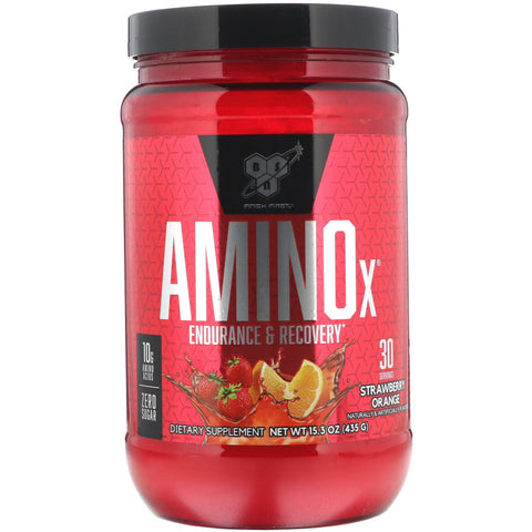 BSN, AminoX, Endurance & Recovery, Strawberry Orange, 15.3 oz (435 g)