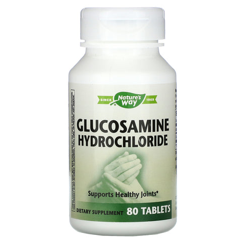 Nature's Way, Glucosamine Hydrochloride, 80 Tablets