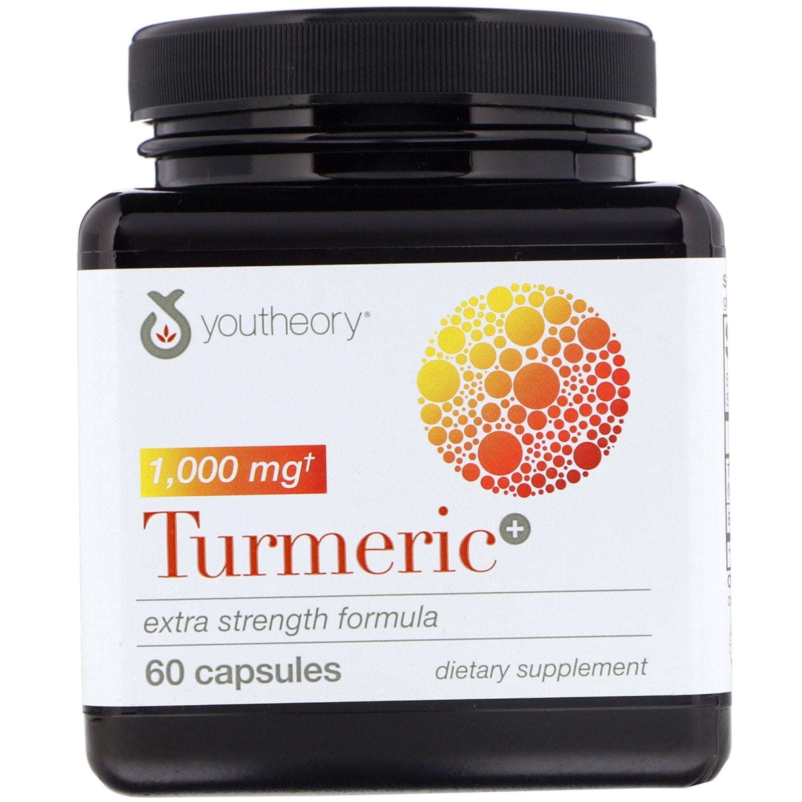 Youtheory, Turmeric, Extra Strength Formula, 1,000 mg, 60 Capsules