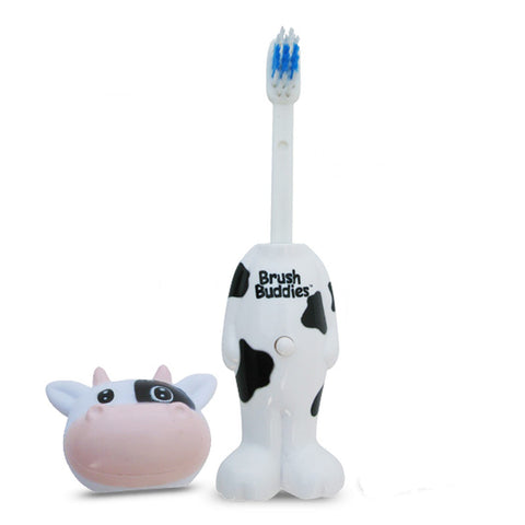 Brush Buddies, Poppin', Milky Wayne Cow, Soft, 1 Toothbrush