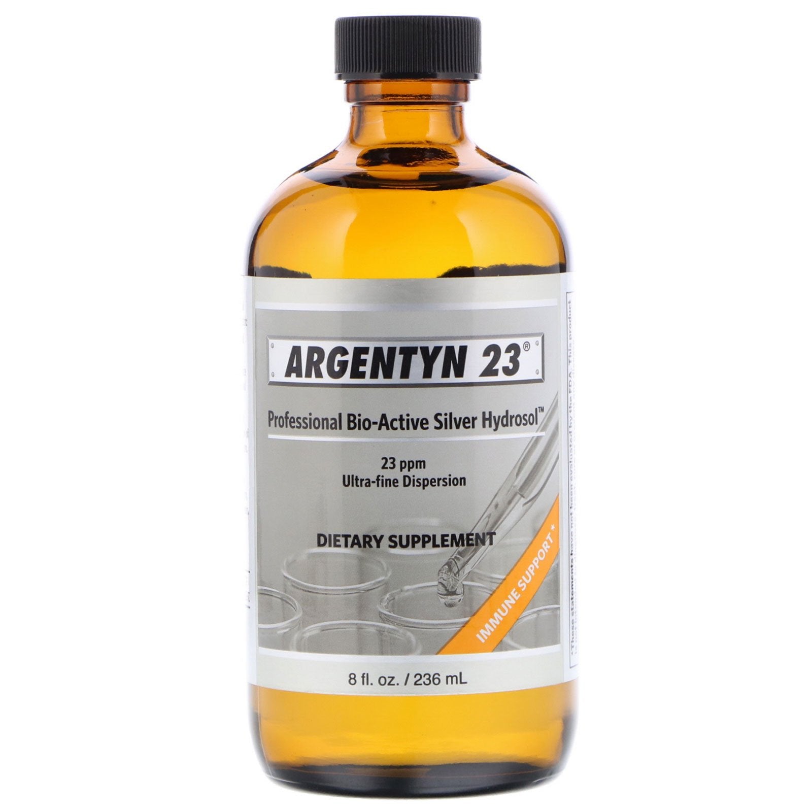Sovereign Silver, Argentyn 23, Professional Bio-Active Silver Hydrosol, 8 fl oz (236 ml)