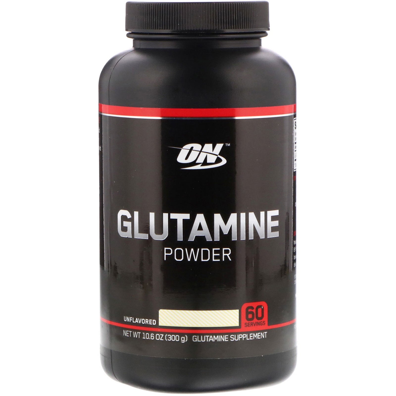 Optimum Nutrition, Glutamine Powder, Unflavored, 10.6 oz (300 g)