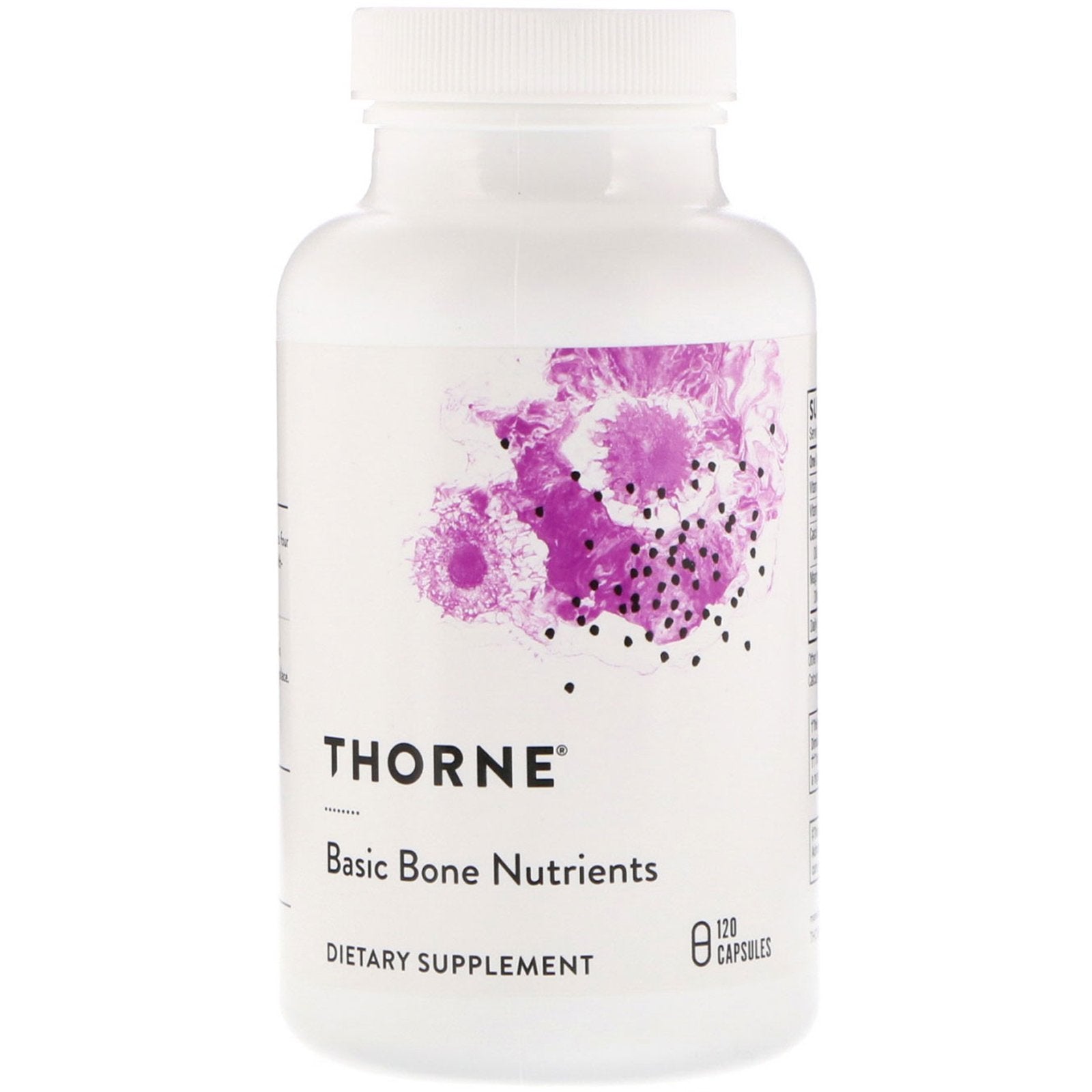 Thorne Research, Basic Bone Nutrients, 120 Capsules