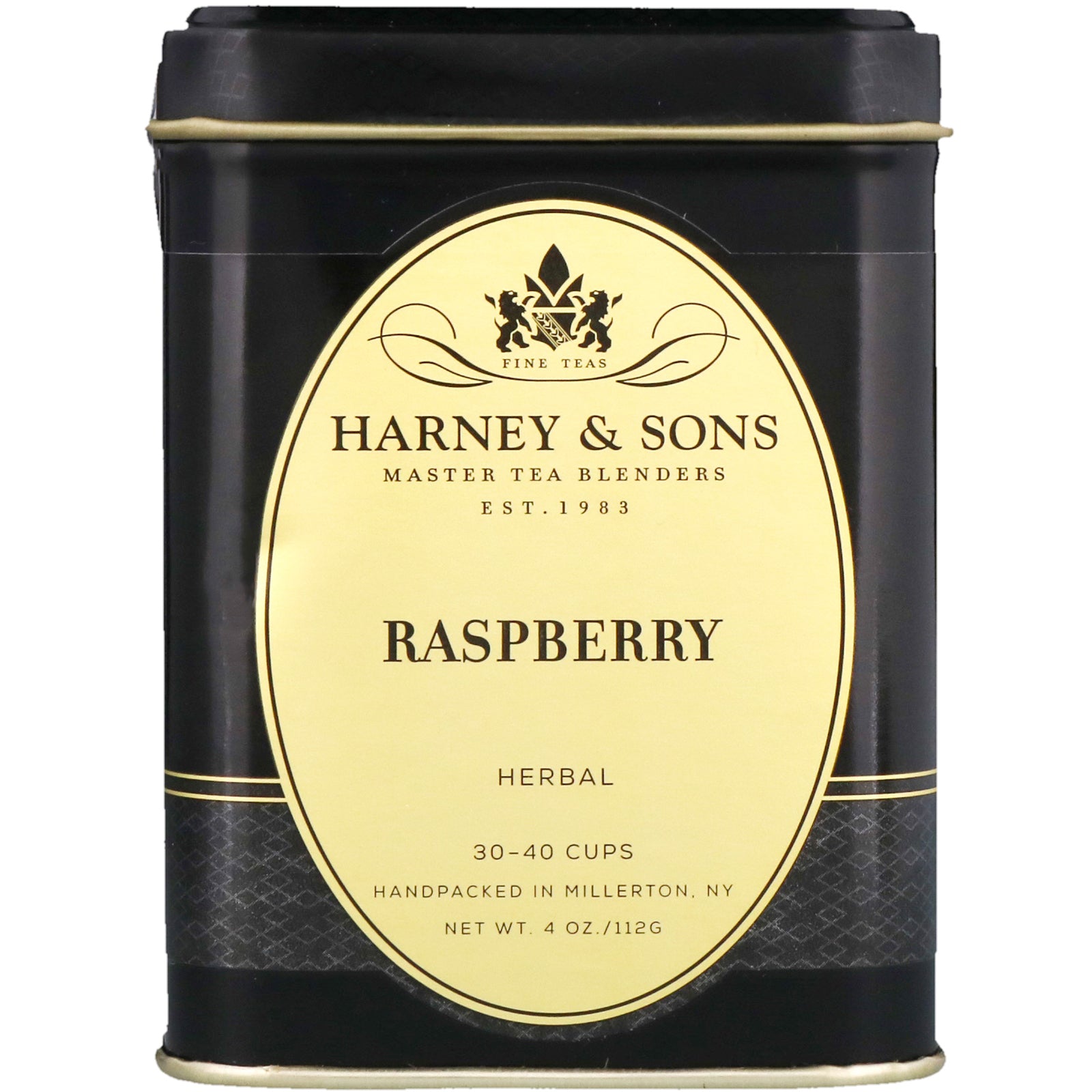 Harney & Sons, Raspberry Herbal Tea, Caffeine Free, 4 oz