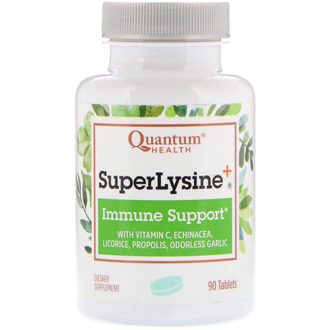 Quantum Health, Super Lysine+, Immune Support, 90 Tablets