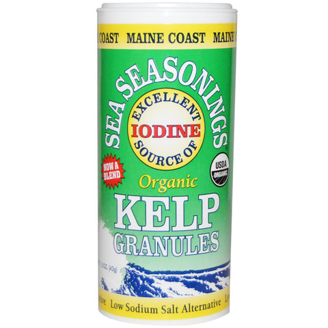 Maine Coast Sea Vegetables, Organic, Sea Seasonings, Kelp Granules, 1.5 oz (43 g)