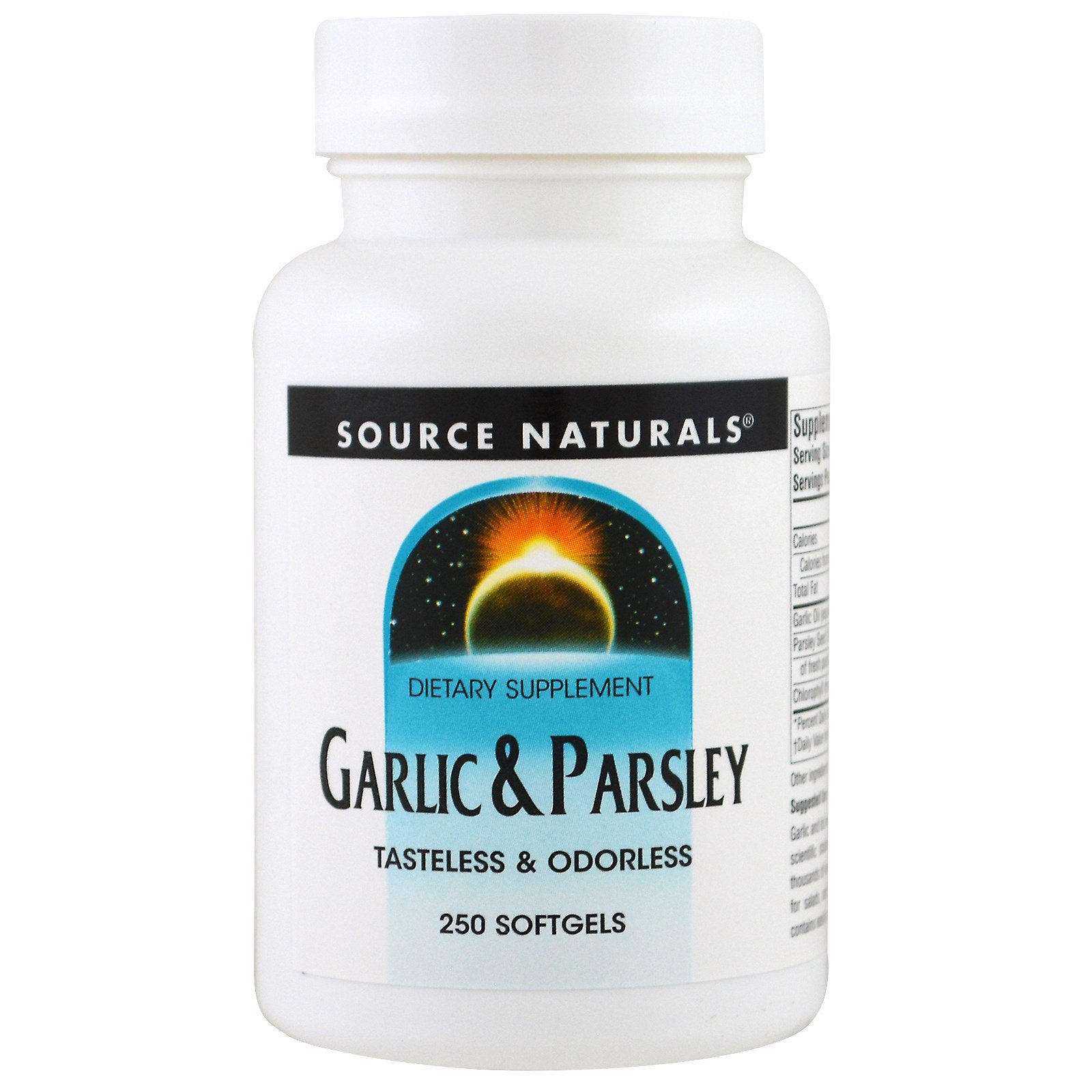 Source Naturals, Garlic & Parsley, 250 Softgels