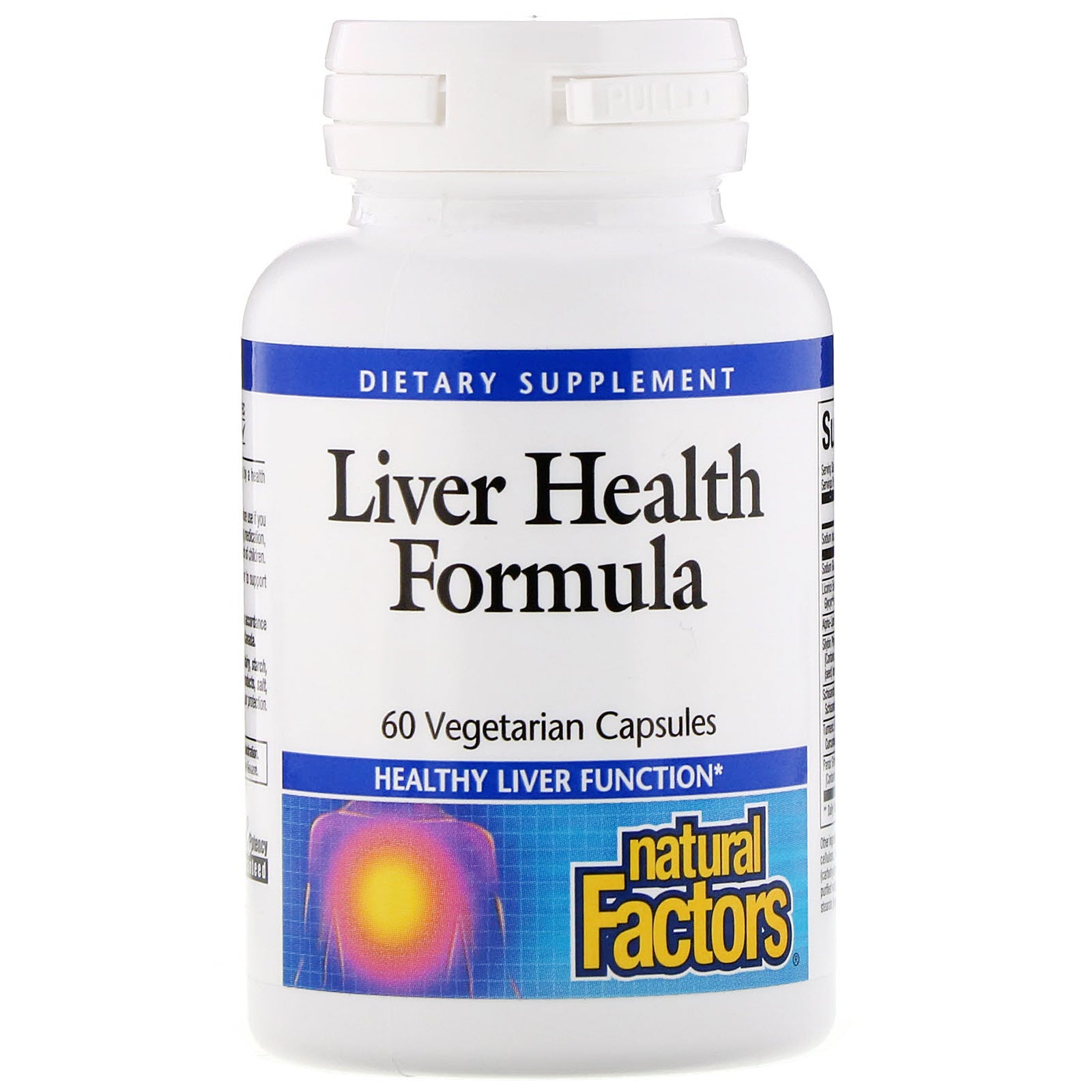 Natural Factors, Liver Health Formula, 60 Vegetarian Capsules