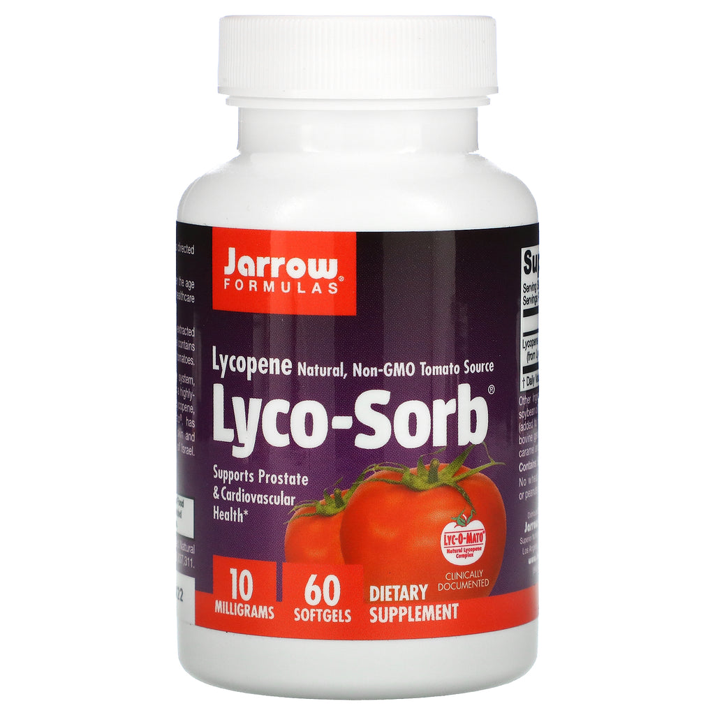 Jarrow Formulas, Lyco-Sorb Lycopene, 10 mg, 60 Softgels