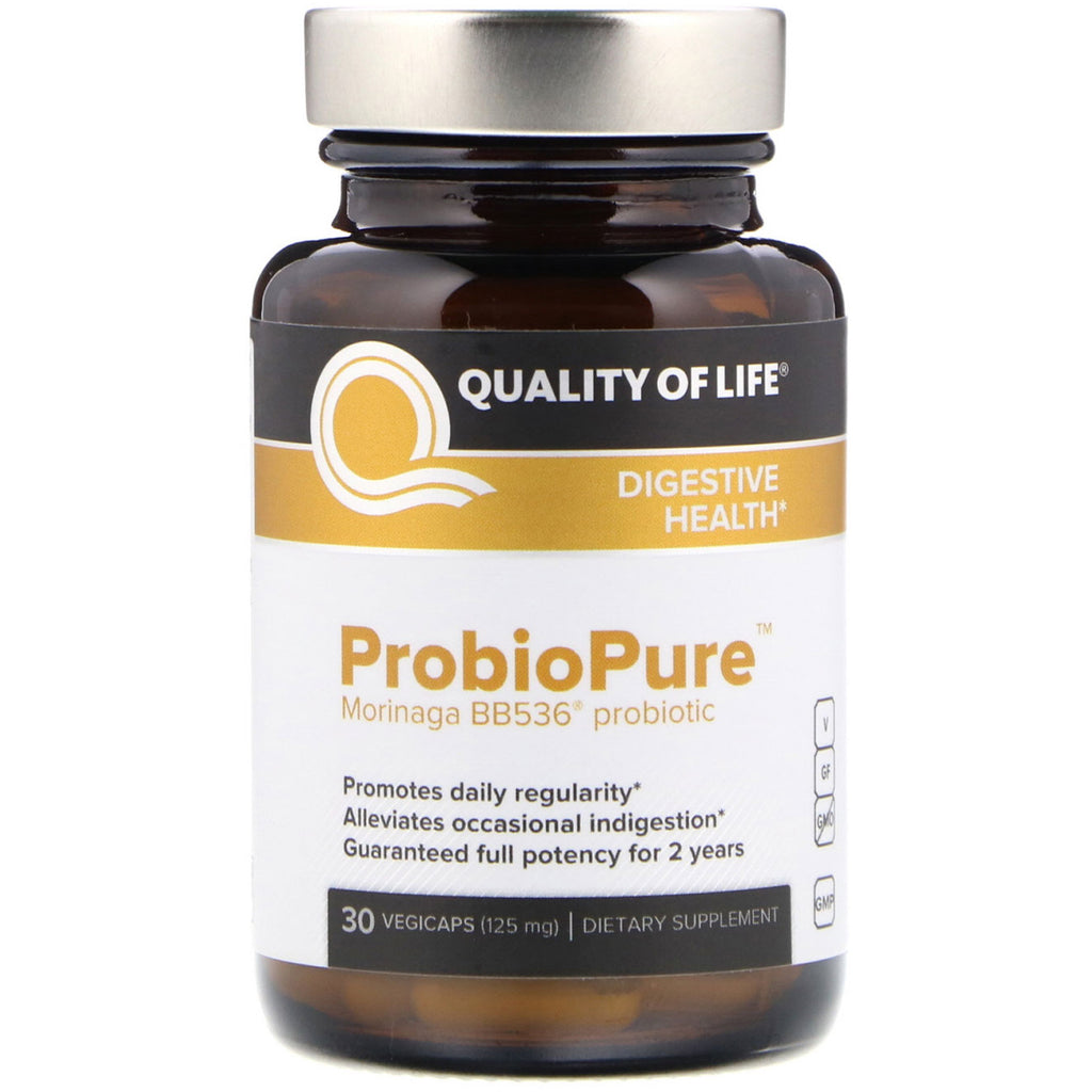 Quality of Life Labs, ProbioPure, 30 Veggie Caps