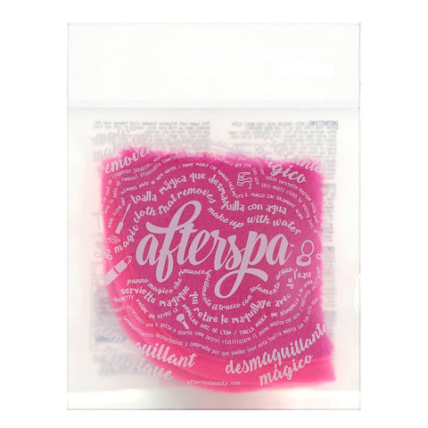 AfterSpa, Magic Make Up Remover Reusable Cloth - Mini, Pink, 1 Cloth
