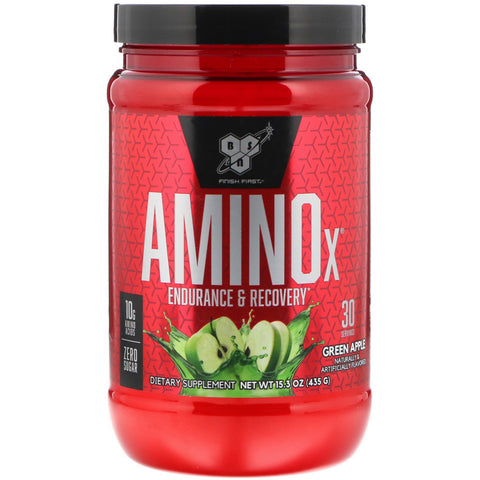 BSN, AminoX, Endurance & Recovery, Green Apple, 15.3 oz (435 g)