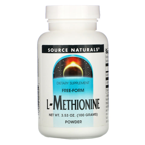 Source Naturals, L-Methionine, 3.53 oz (100 g)