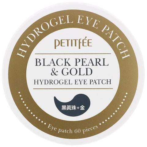 Petitfee, Black Pearl & Gold Hydrogel Eye Patch, 60 Patches
