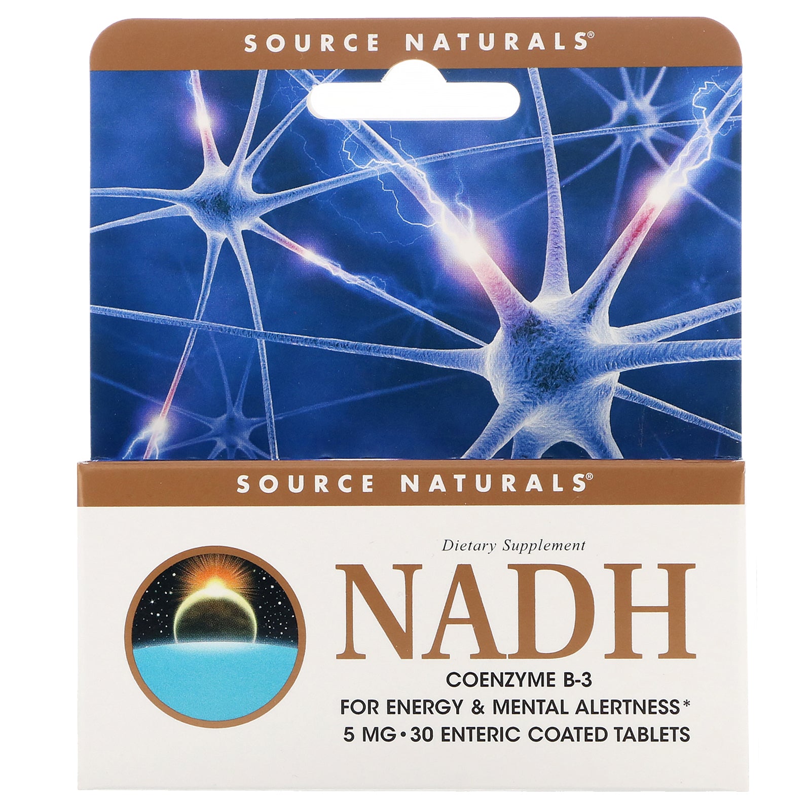 Source Naturals, NADH, CoEnzyme B-3, 5 mg, 30 Tablets