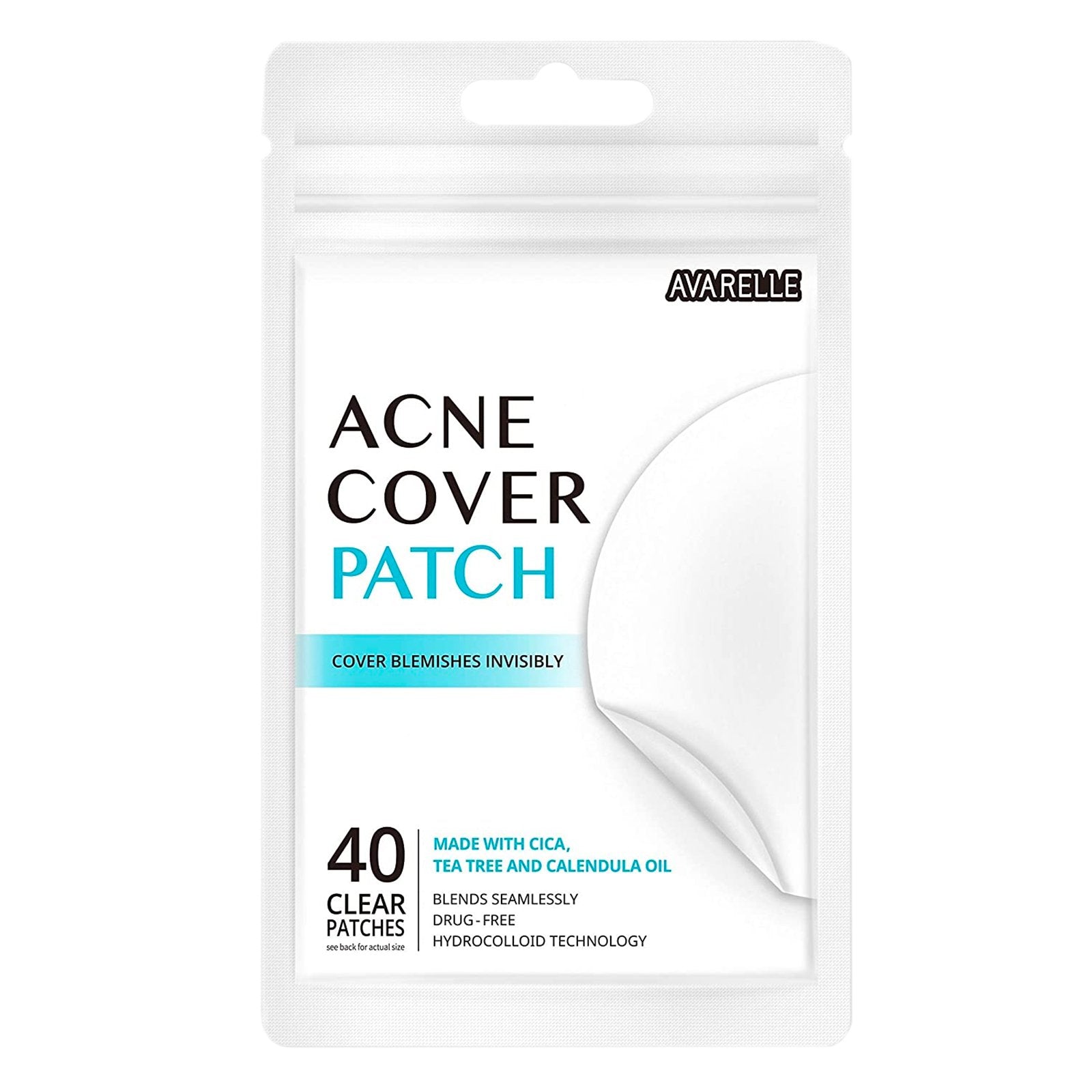 Avarelle, Acne Cover Patch, 40 Clear Patches