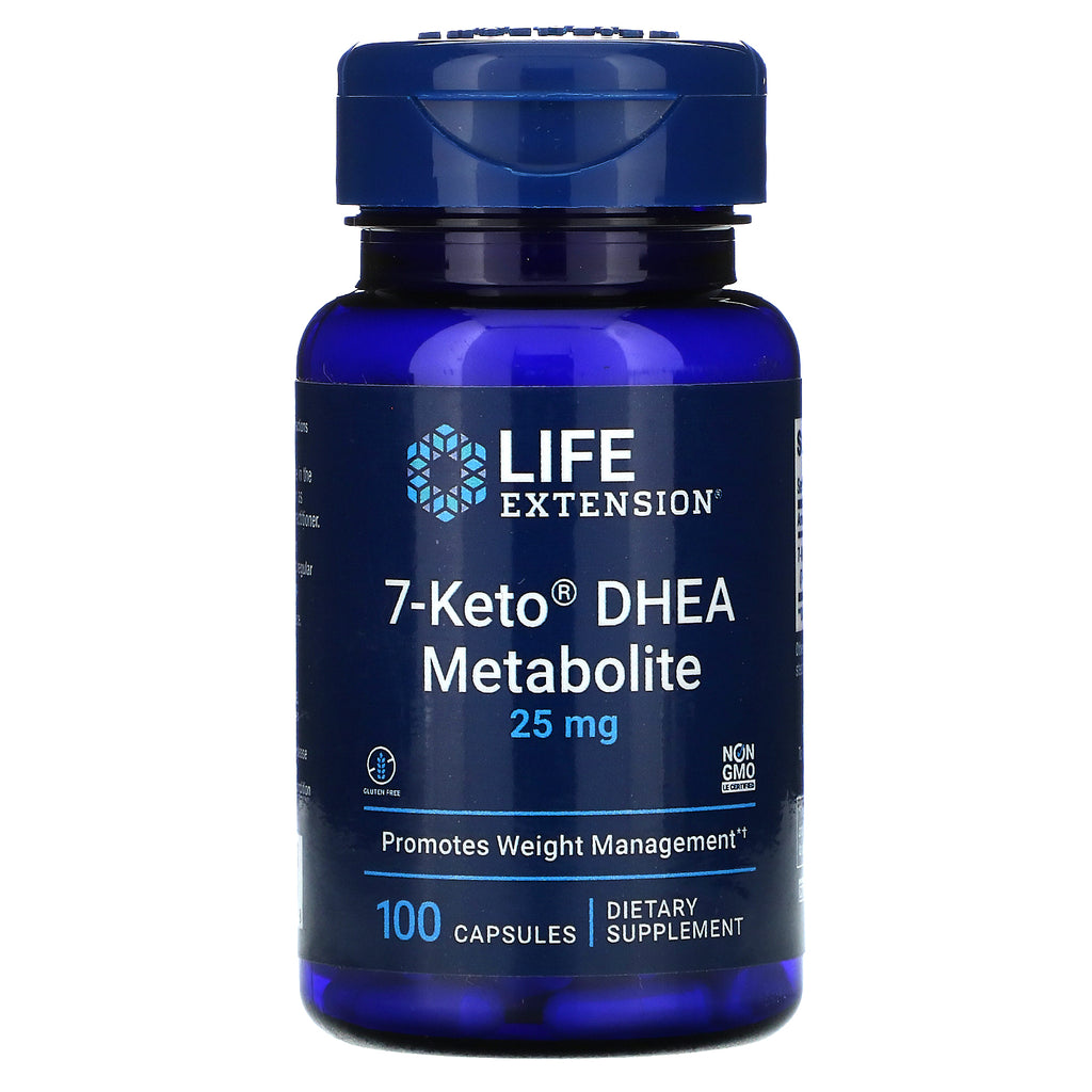 Life Extension, 7-Keto DHEA, Metabolite, 25 mg, 100 Capsules