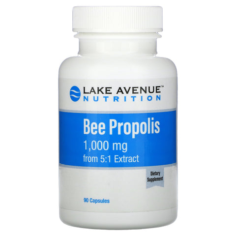 Lake Avenue Nutrition, Bee Propolis, 5:1 Extract, Equivalent to 1,000 mg, 90 Veggie Capsules